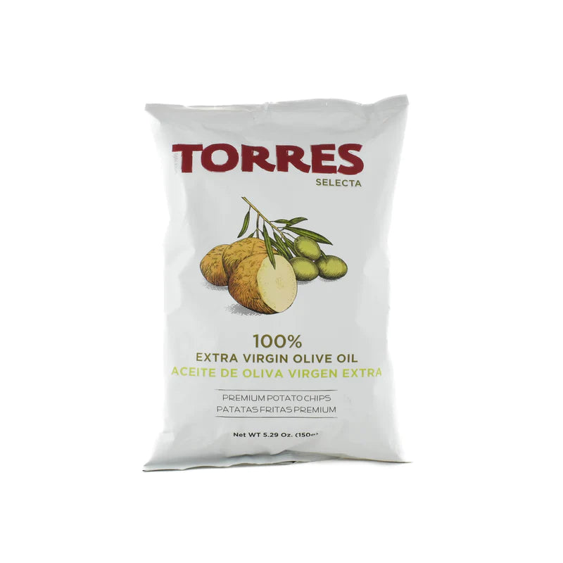 Torres extra virgin olive oil crisps